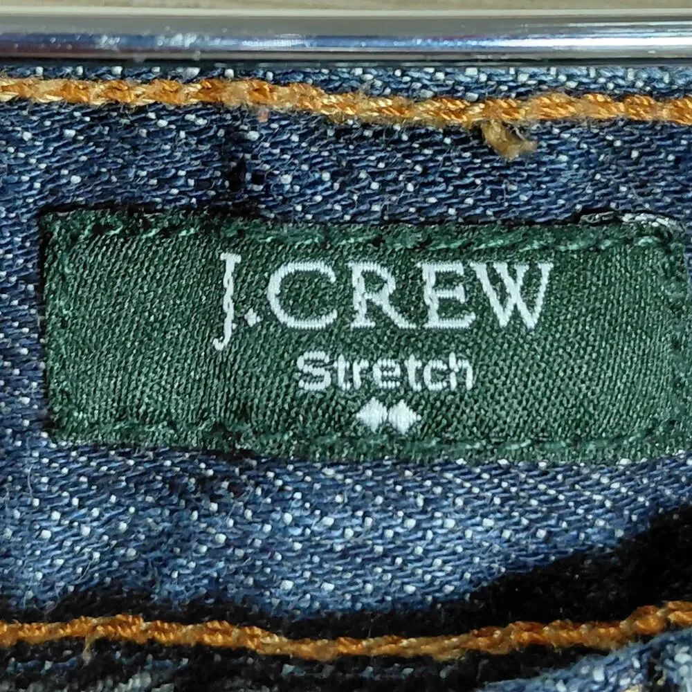 J.Crew Cotton Blend Blue Stretch Jeans Women Size 25S